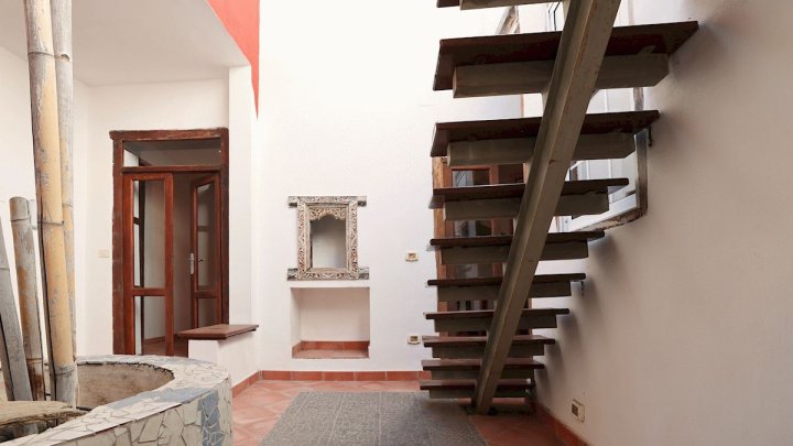 Großes kanarisches Stadthaus mit Meerblick in Tazacorte Altstadt