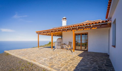Modernes Landhaus mit traumhaftem Meerblick in Tijarafe auf La Palma