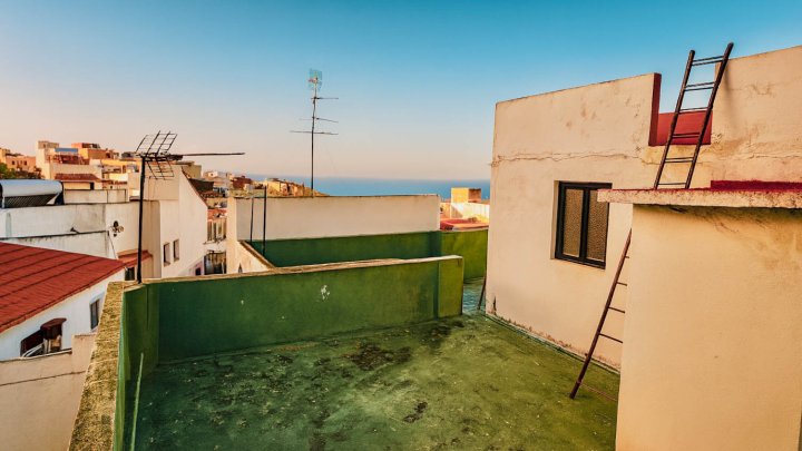 Stadthaus mit zwei Wohneinheiten mit Meerblick in Tazacorte