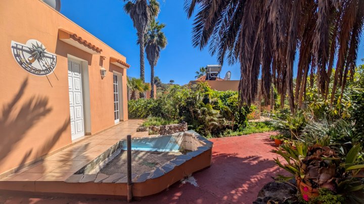 Apartmentanlage mit Pool, tropischem Garten und Meerblick in Las Manchas