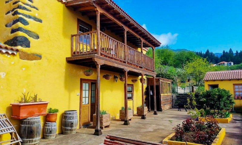 Canarian Winery Estate with Sea Views and Vineyard in Garafía